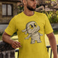 Mummy Cartoon Men's Cotton T-Shirt