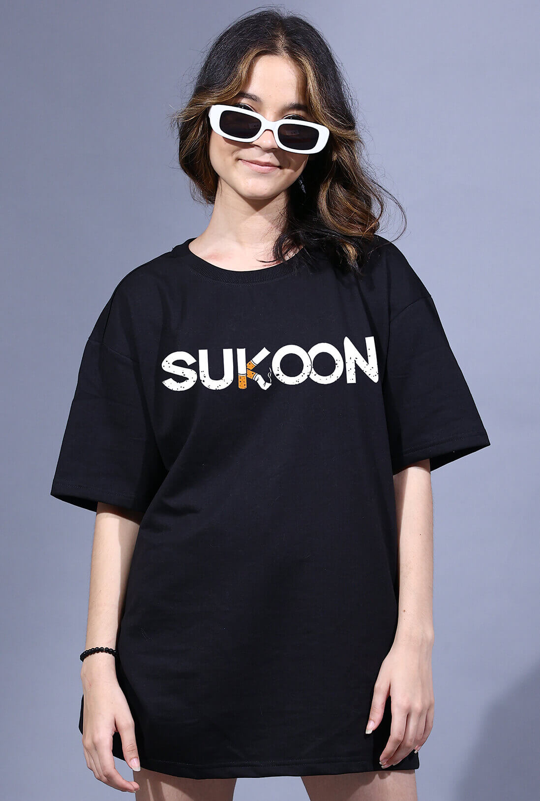 Sukoon Women's Oversized T-shirt