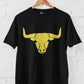 Bull Face Men's Cotton T-Shirt