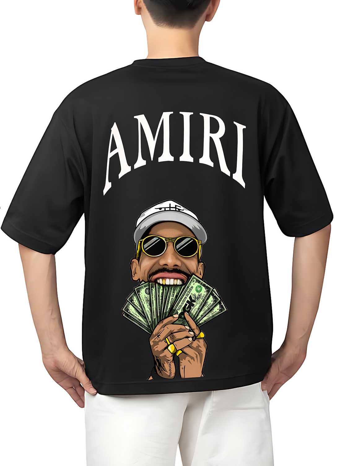 AMIRI Drop Shoulder Oversized Tee