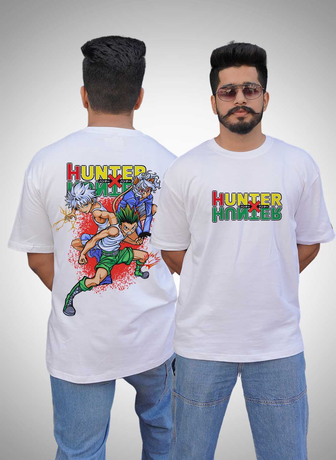 Hunter X Hunter Men's Oversized Cotton T-Shirt