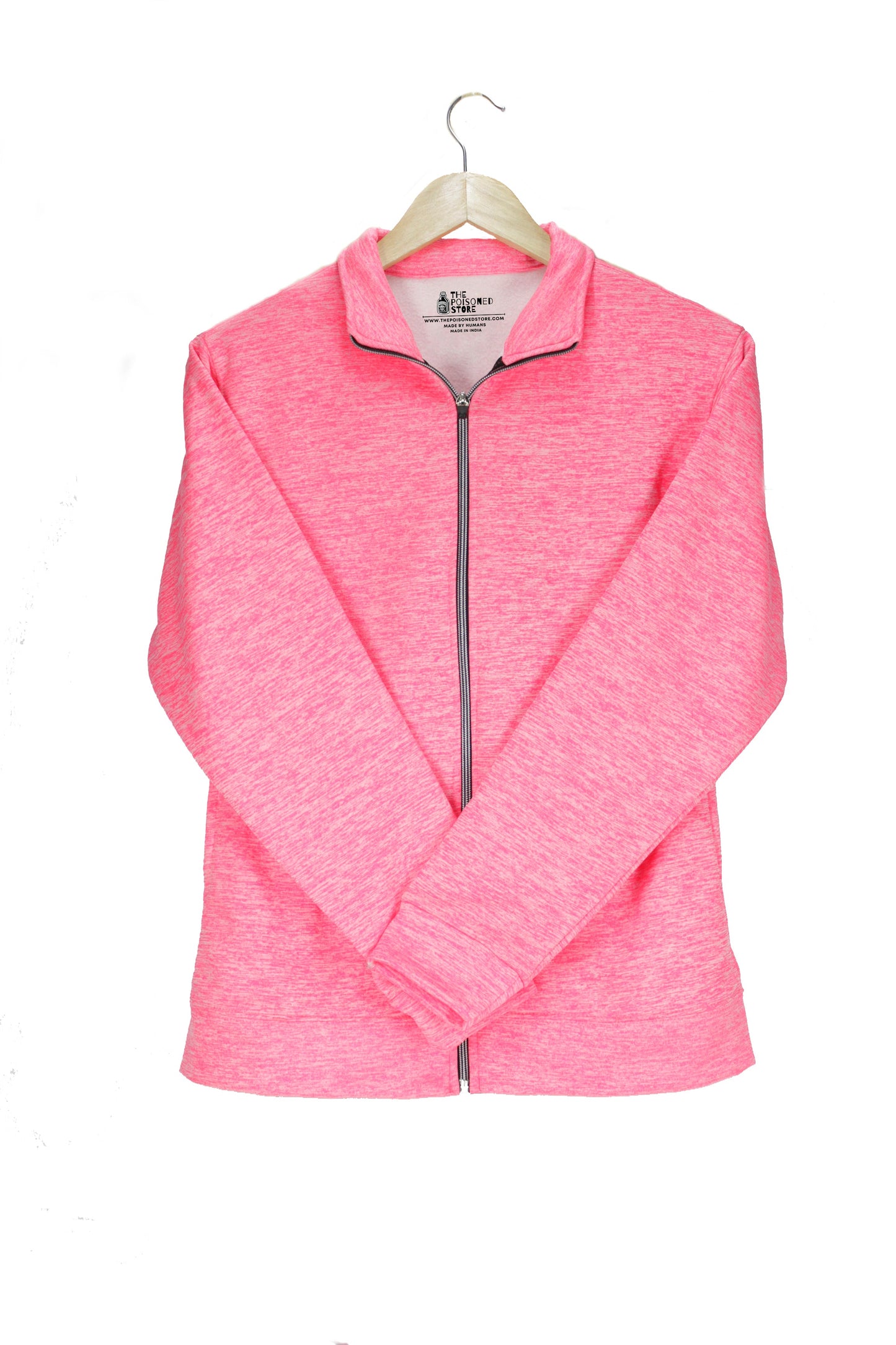 Sports Wear Pink Zipper