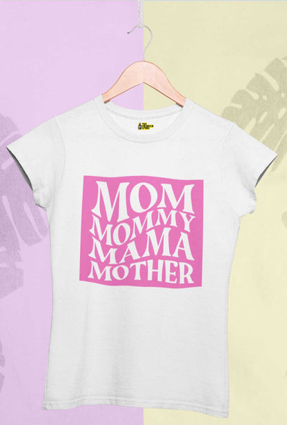 Mom Mommy Mama Women's Printed T-Shirt