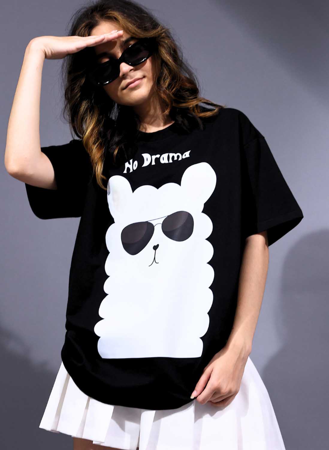 No Drama Women's Oversized T-Shirt