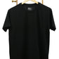Men's Plain Black Cotton T-Shirt