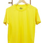 Men's Cheerful Yellow Cotton T-Shirt