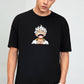 Luffy Gear Men's Oversized Black T-Shirt