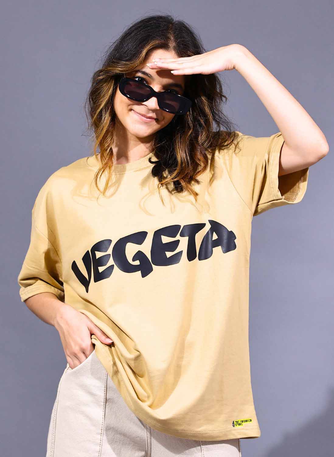 Vegeta Anime Women's Oversized T-Shirt