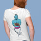 Jinni Women's Back Printed Cotton T-Shirt