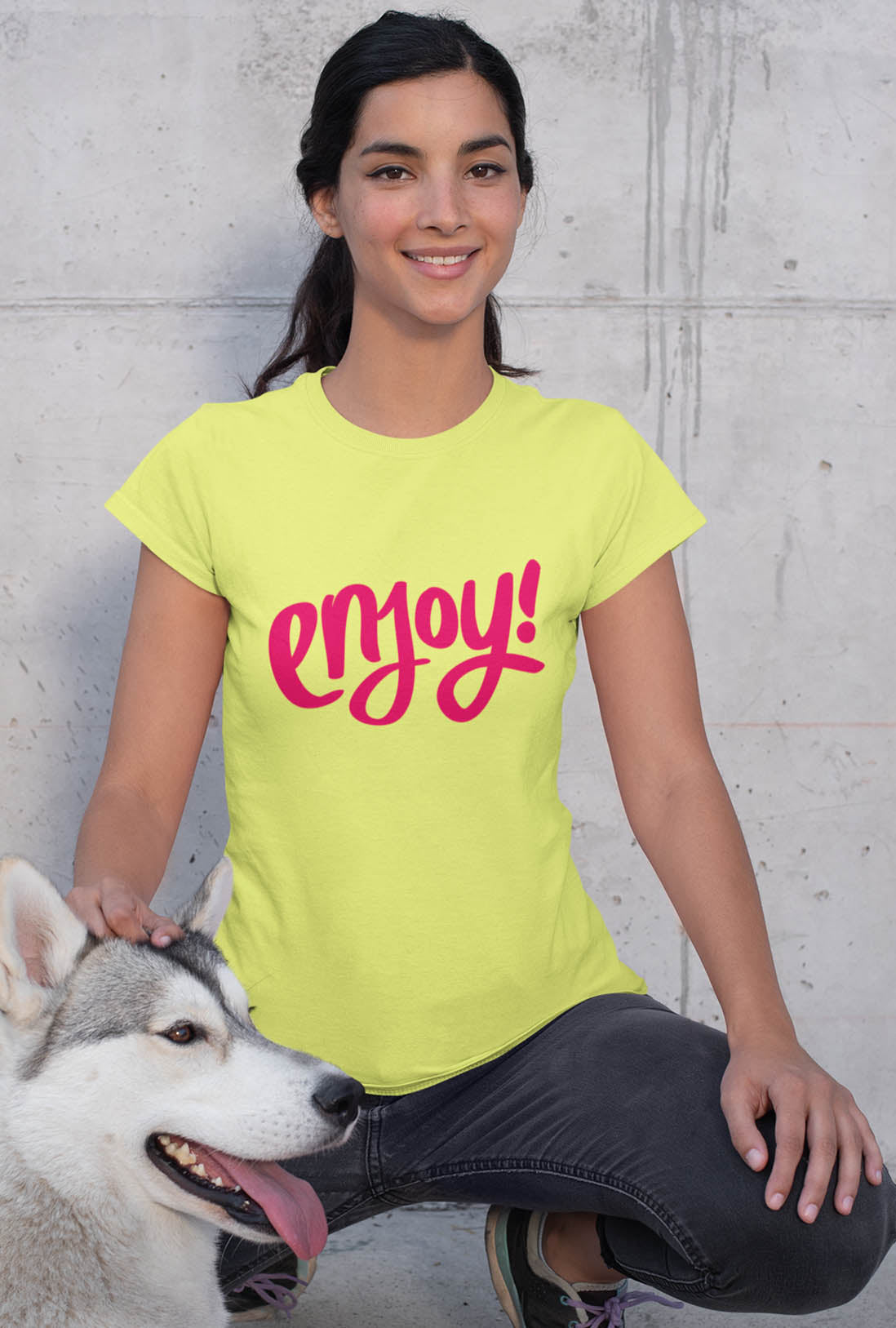 Enjoy Women's Cotton T-Shirt