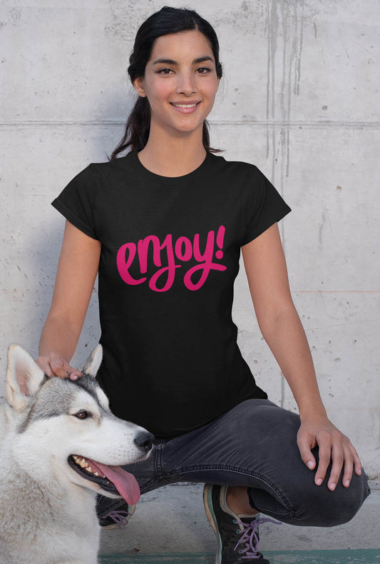 Enjoy Women's Cotton T-Shirt