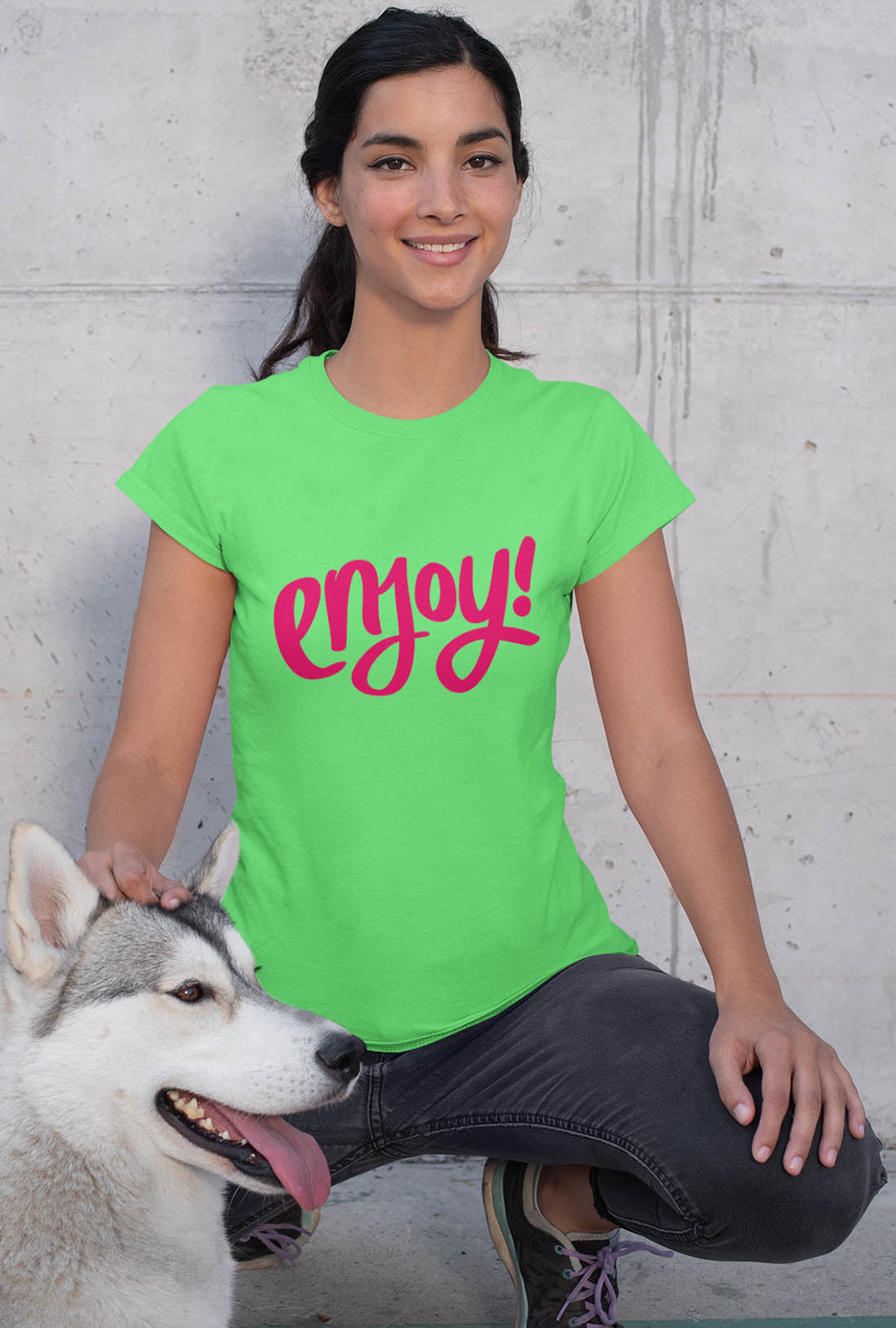 Enjoy Women's Cotton T-Shirt