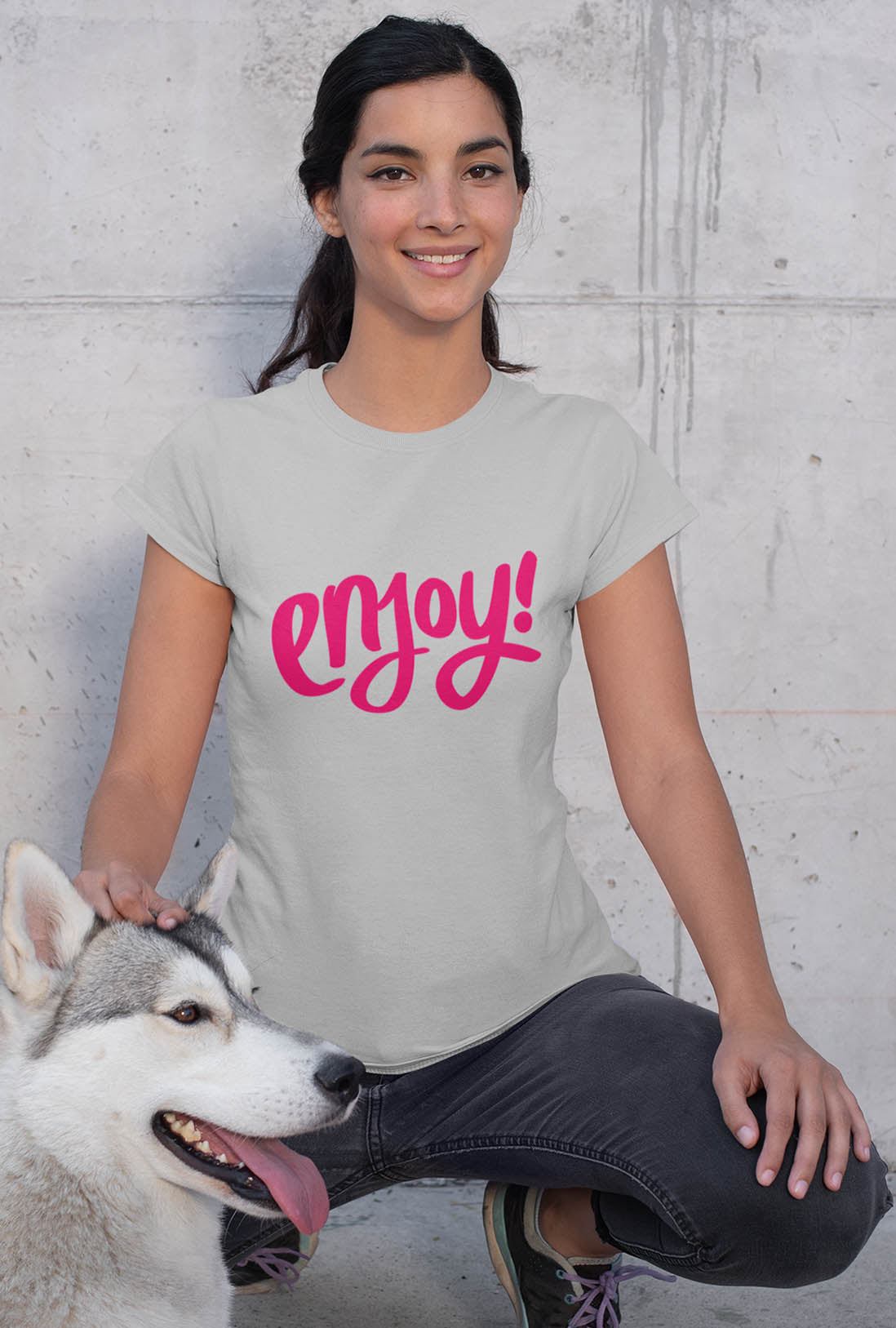 Enjoy Women's Cotton T-Shirt