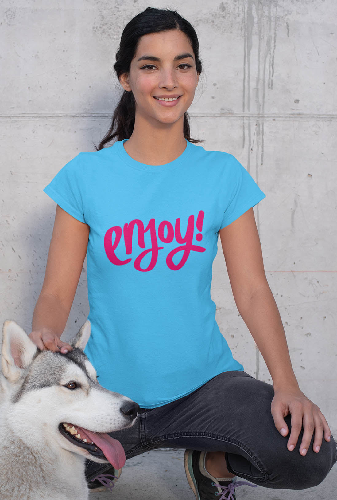 Enjoy Women's Cotton T-Shirt