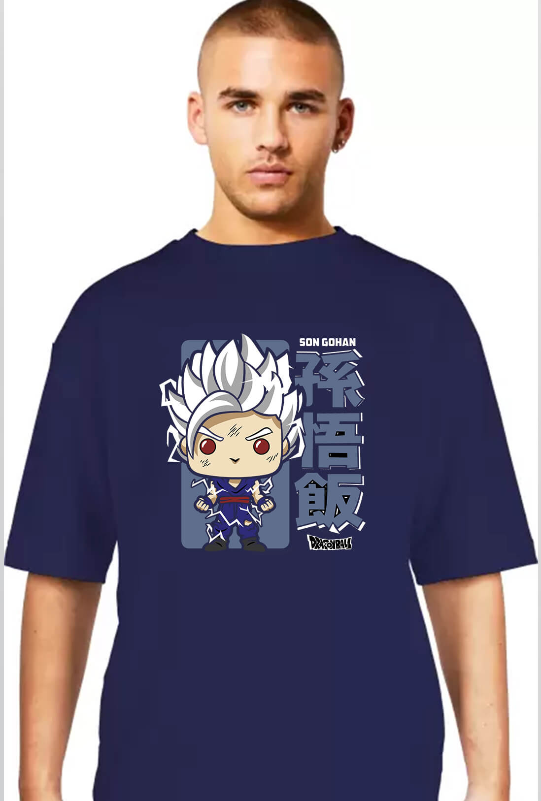 Funko Pop Dragon Ball Men's Oversized T-Shirt