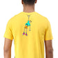 Vintage Animation Men's Back Print T-Shirt