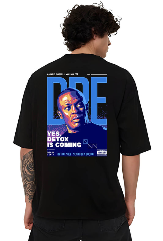 Dr Dre Men's Back Print Oversized T-Shirt