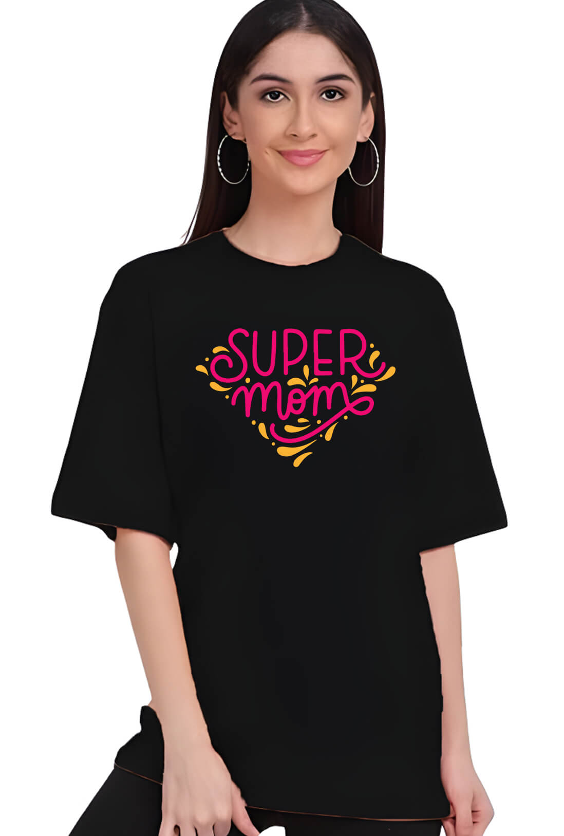 Super Mom Women's Oversized T-Shirt