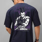 Vegeta Men's Back Print Oversized T-Shirt