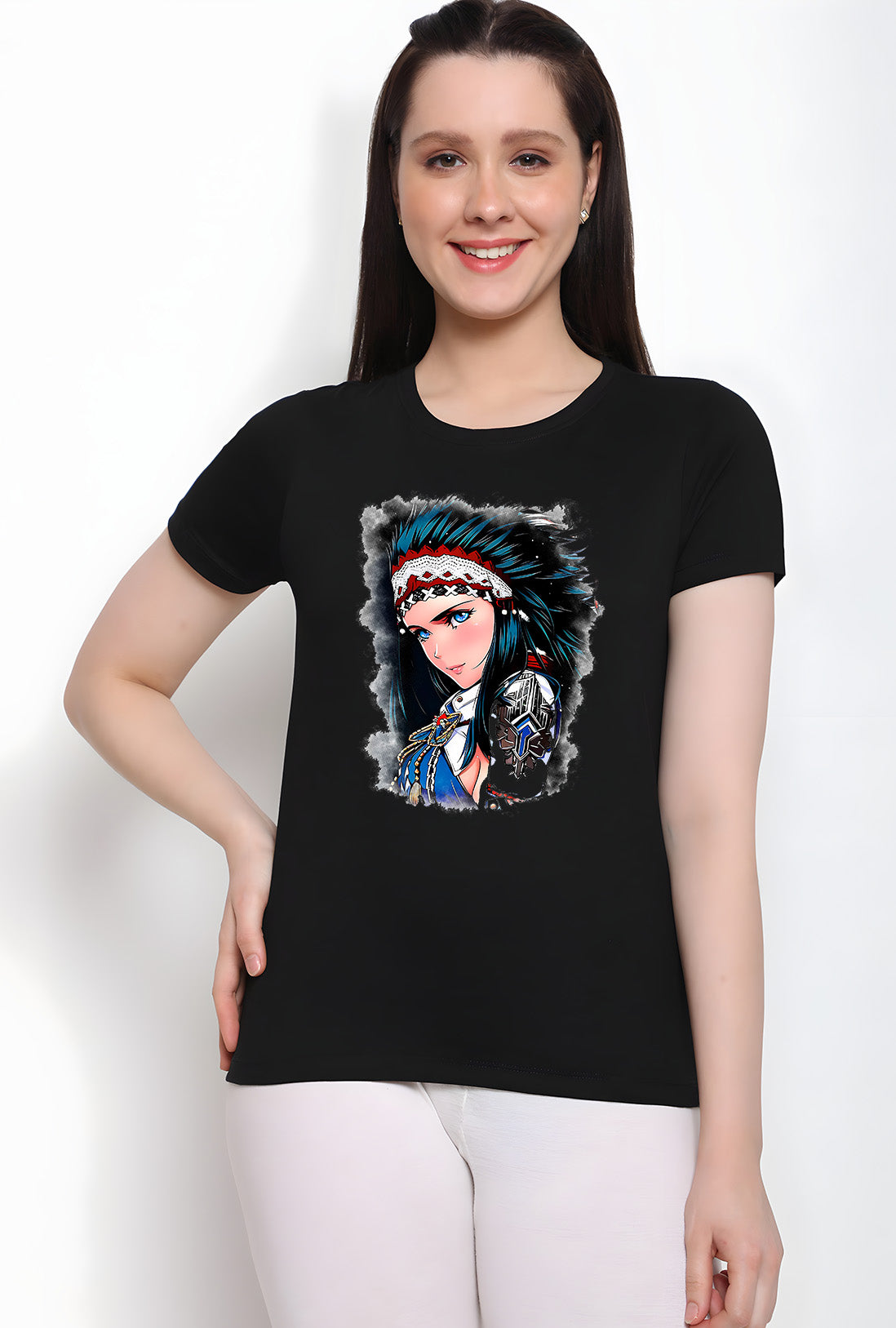 Tribal Girl Women's Cotton T-Shirt