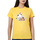 Bear & Panda Printed Women's Cotton T-Shirt