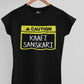 Kaafi Sanskari Women's Cotton T-Shirt