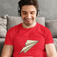Paper Plane Men's Cotton T-Shirt