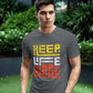 Keep Life Simple Men's Cotton T-Shirt