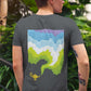 Aladdin's Magic Lamp Men's Back Print T-Shirt