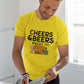 Cheers & Beers Enjoy It Men's Cotton T-Shirt