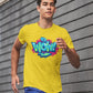 Wow Men's Cotton T-Shirt