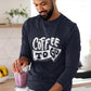 Coffee To Go Men's Full Sleeve Cotton T-Shirt