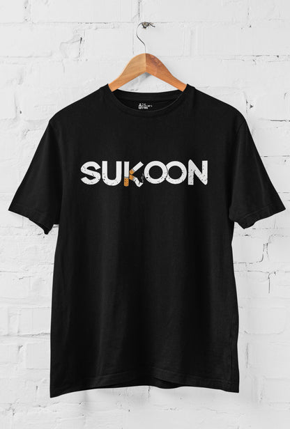 Sukoon Men's Cotton T-Shirt