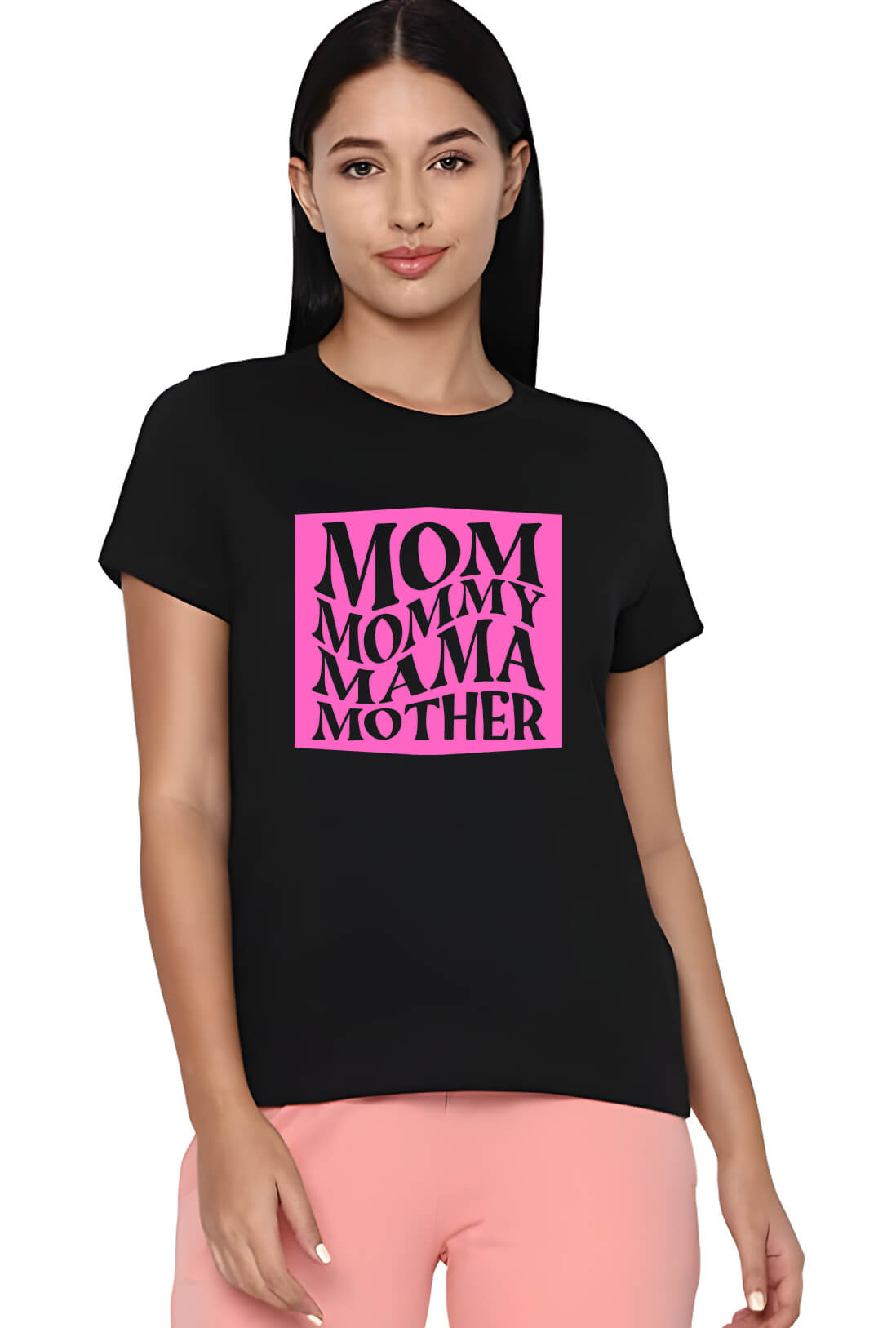 Mom Mommy Mama Women's Printed T-Shirt