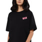 Mom Women's Oversized Front & Back Print T-Shirt