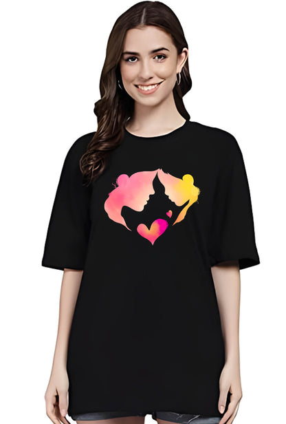 Child Love Women's Oversized T-Shirt