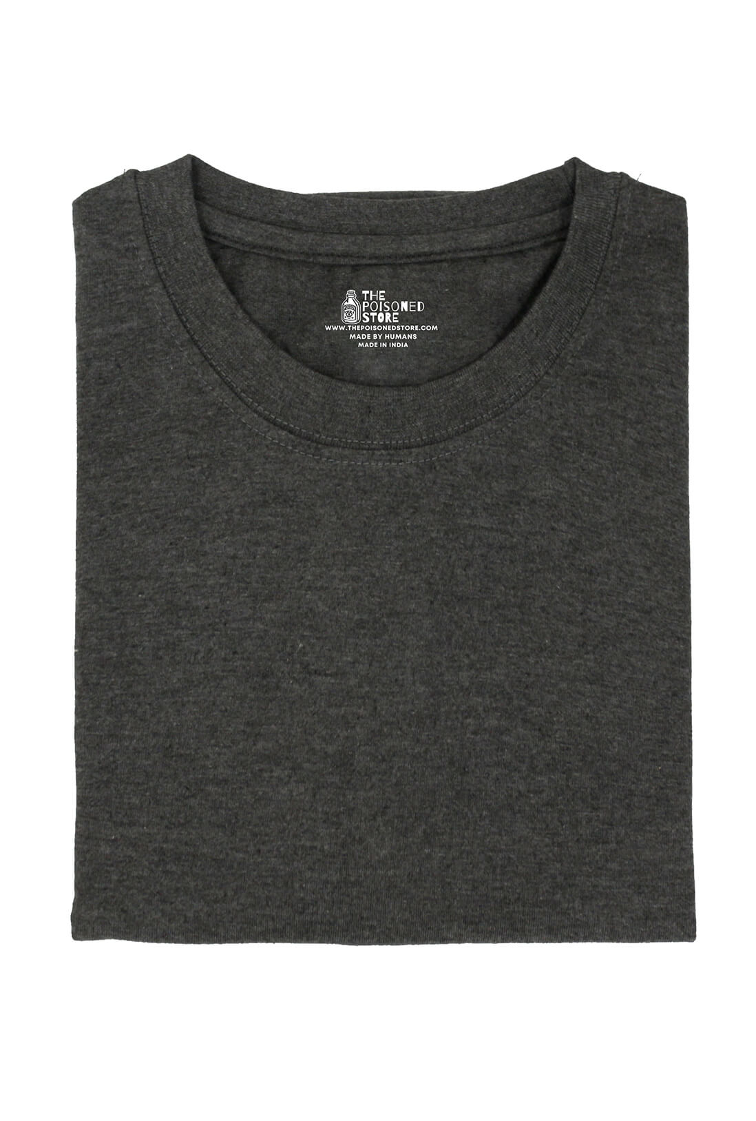 Men's Peppercorn Grey Cotton T-Shirt