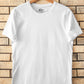 Men's Plain White Cotton T-Shirt