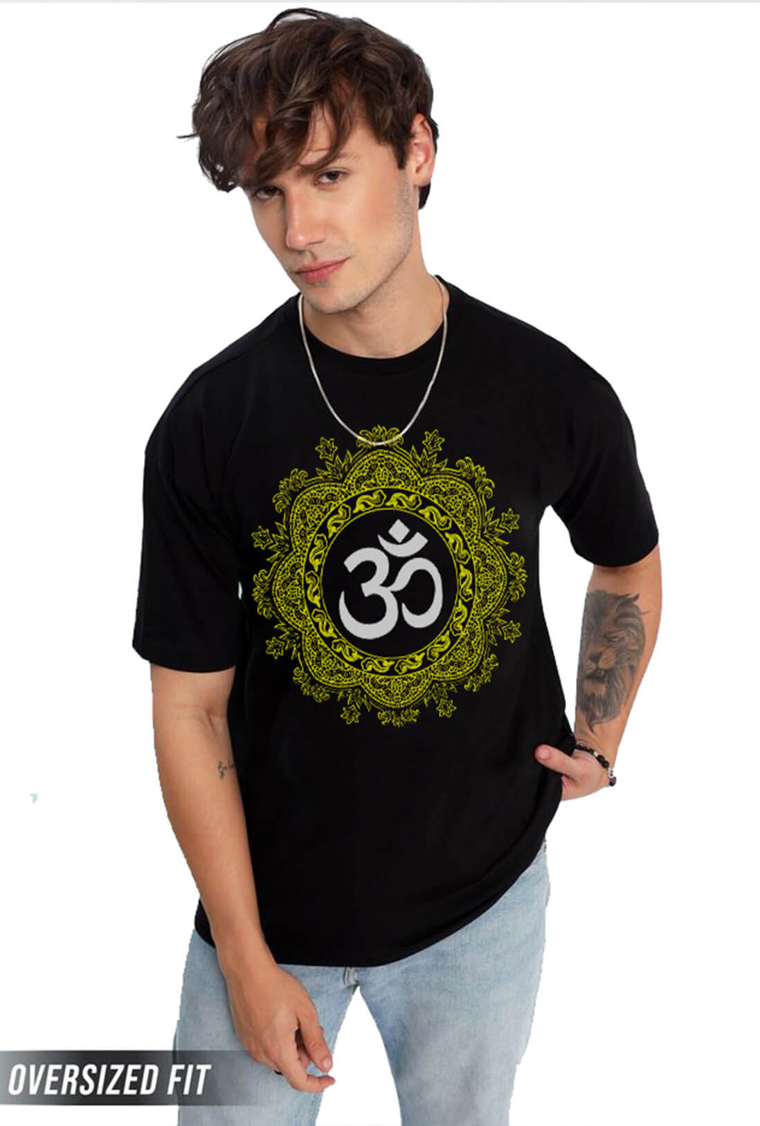 Om Men's Oversized T-Shirt