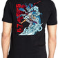 Wave Fighter Men's Back Print T-Shirt