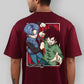 Dragon Ball GT Men's Back Print Oversized T-Shirt