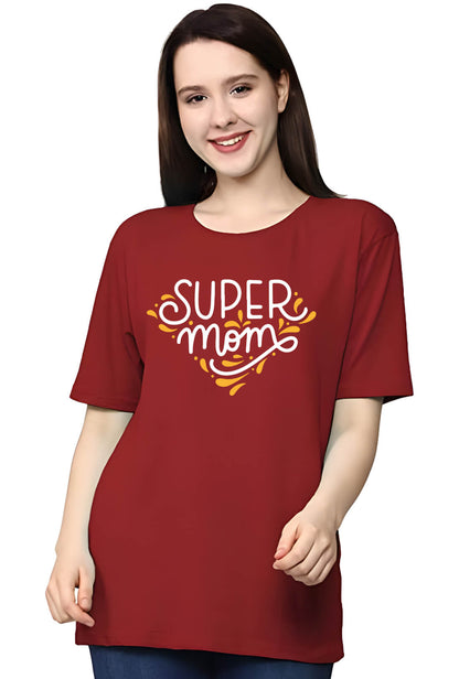 Super Mom Women's Oversized T-Shirt