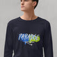 Paradise Men's Full Sleeve Cotton T-Shirt
