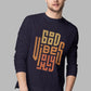 Good Vibes Only Men's Full Sleeve Cotton T-Shirt