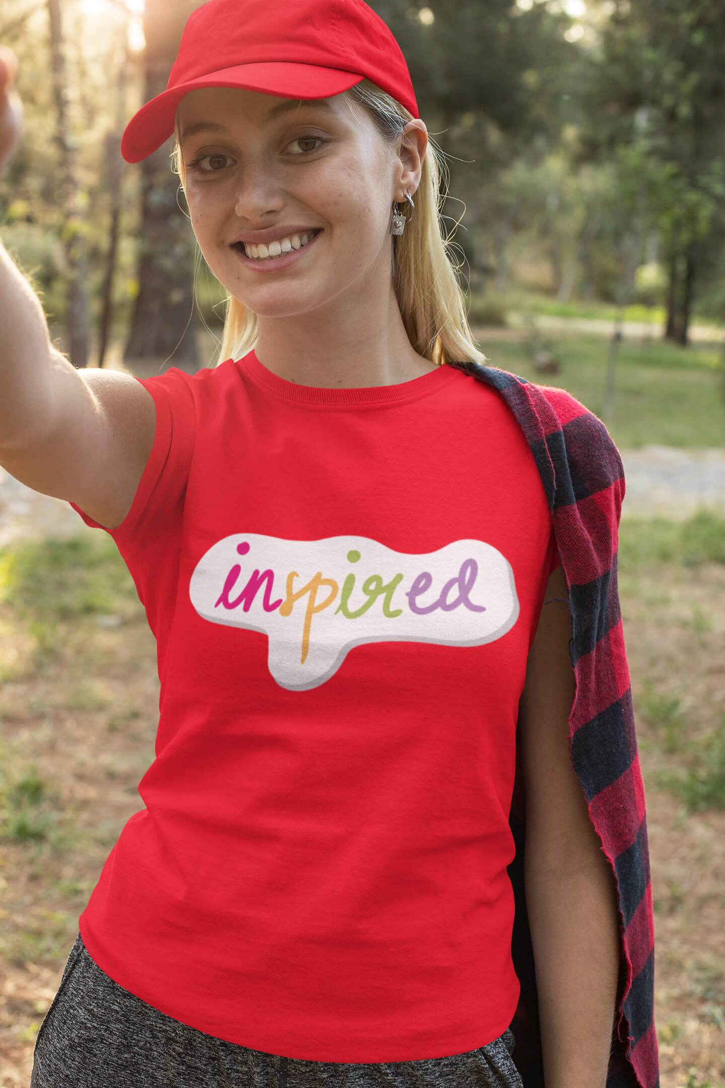 Inspired Women's Cotton T-Shirt