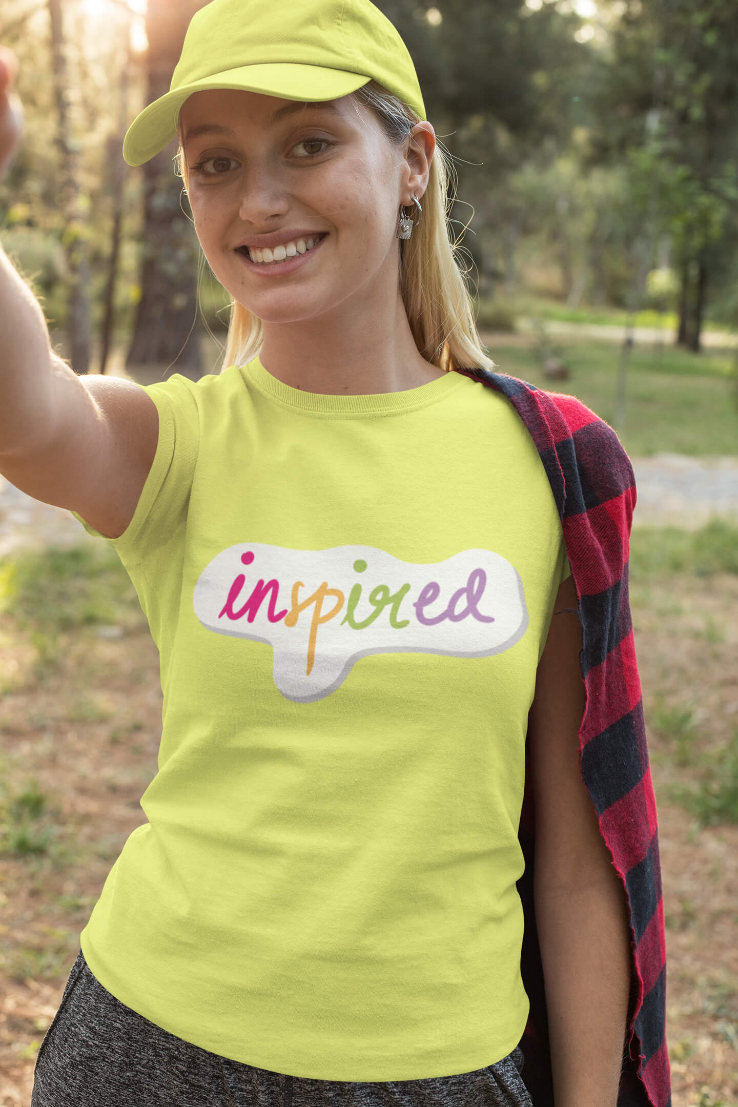 Inspired Women's Cotton T-Shirt