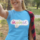 Inspired Women's Cotton T-Shirt