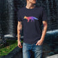 Colorful Fox Men's Cotton T-Shirt