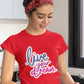 Live Your Dream Women's Cotton T-Shirt