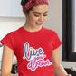 Live Your Dream Women's Cotton T-Shirt